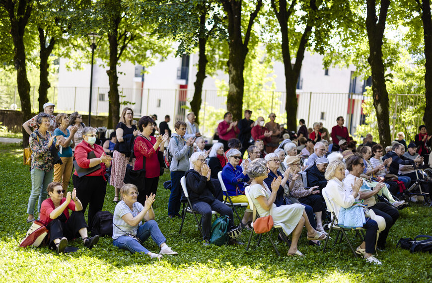 Biennale- inauguration parc du Rachais
